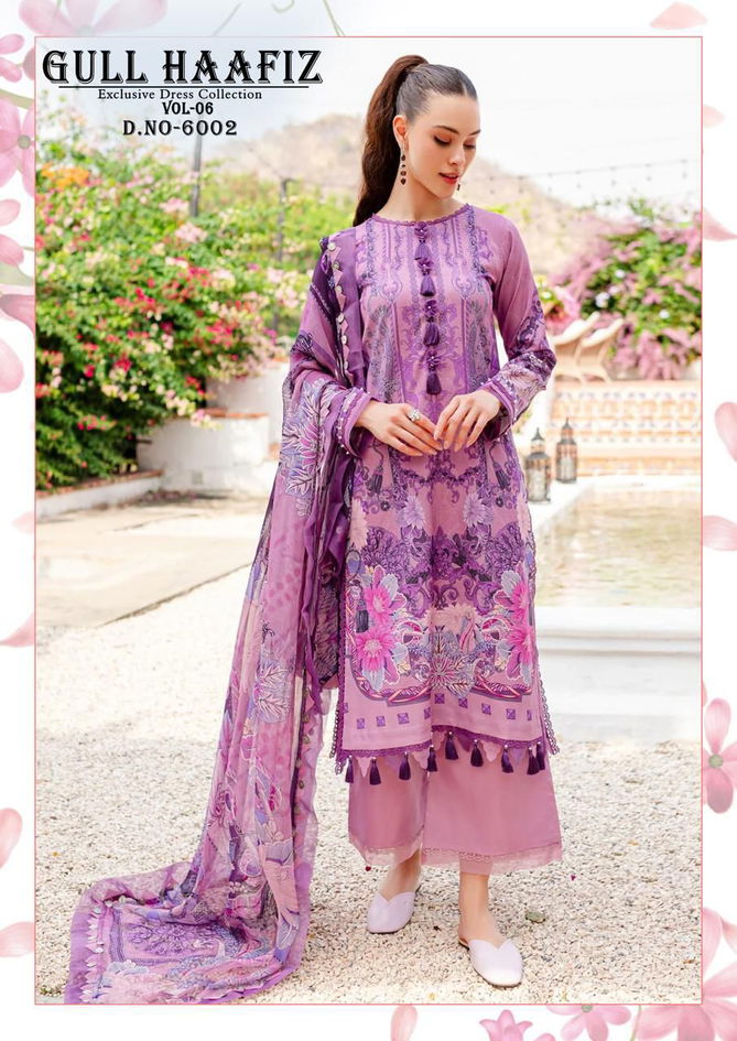 Gull Haafiz Vol 6 By Nand Gopal Cotton Pakistani Dress Material Wholesale Shop In Surat
